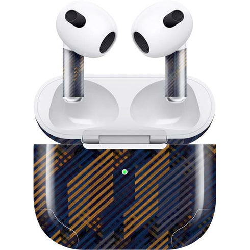 Retro Fall Pattern Apple AirPods (3rd Gen 2021) Skin