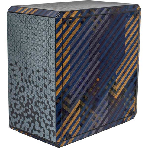Retro Fall Pattern Cooler Master MasterBox Q300L Mini Tower Skin
