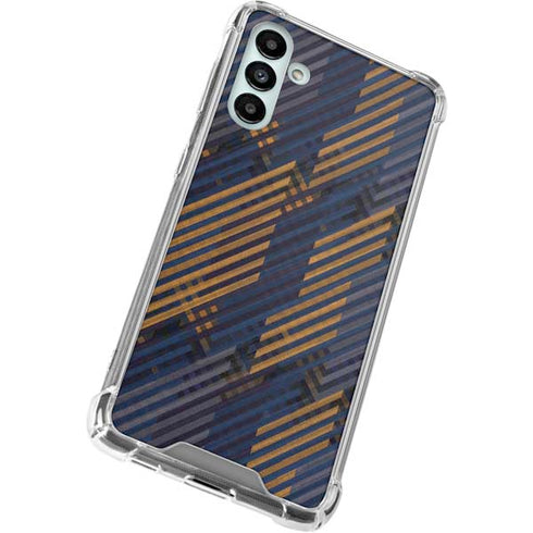 Retro Fall Pattern Galaxy A13 5G Clear Case