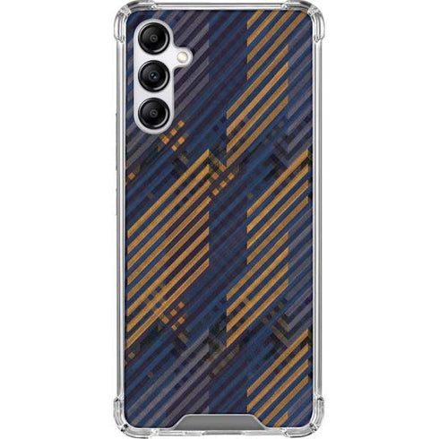 Retro Fall Pattern Galaxy A14 5G Clear Case