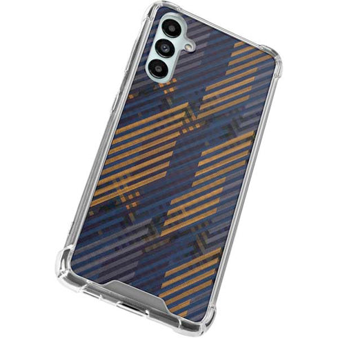Retro Fall Pattern Galaxy A15 5G Clear Case