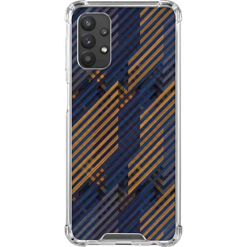 Retro Fall Pattern Galaxy A32 5G Clear Case