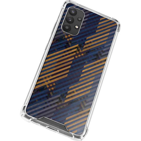 Retro Fall Pattern Galaxy A32 5G Clear Case