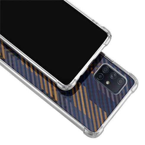 Retro Fall Pattern Galaxy A51 5G Clear Case