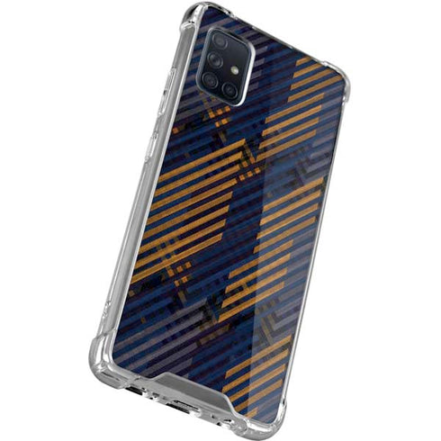 Retro Fall Pattern Galaxy A51 5G Clear Case