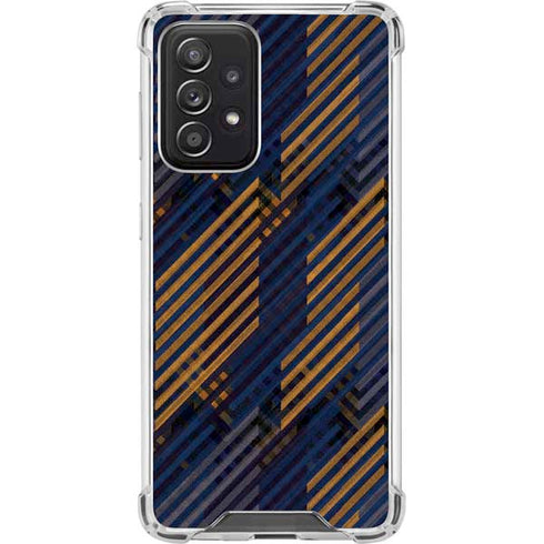 Retro Fall Pattern Galaxy A52 5G Clear Case