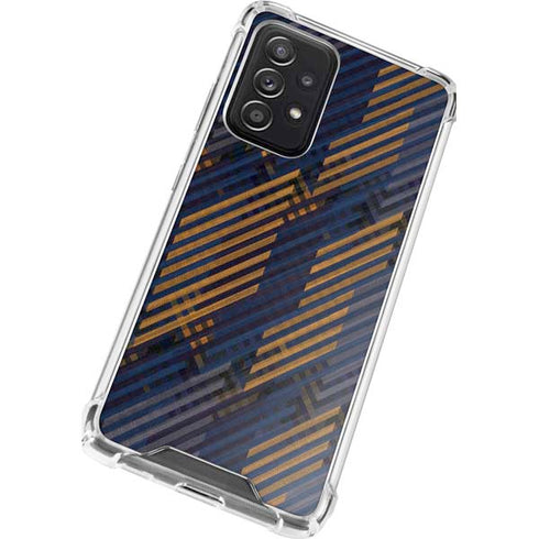 Retro Fall Pattern Galaxy A52 5G Clear Case