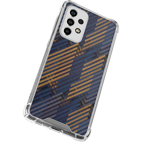 Retro Fall Pattern Galaxy A53 5G Clear Case