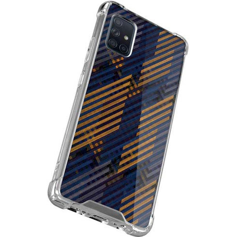 Retro Fall Pattern Galaxy A71 5G Clear Case