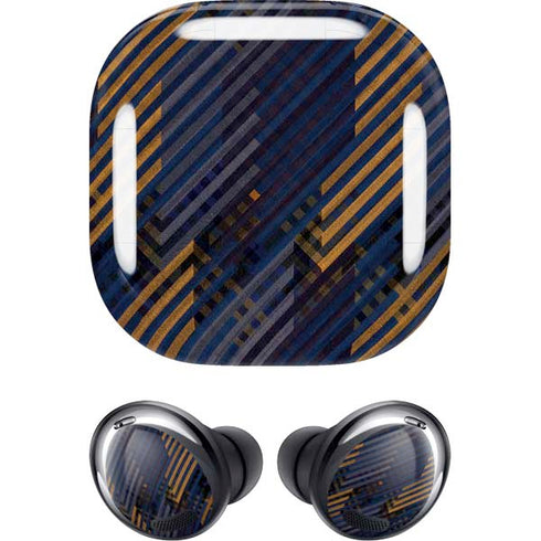 Retro Fall Pattern Galaxy Buds Pro Skin