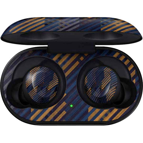 Retro Fall Pattern Galaxy Buds Skin