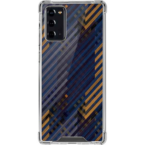 Retro Fall Pattern Galaxy Note20 5G Clear Case
