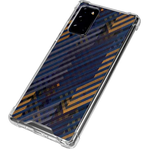 Retro Fall Pattern Galaxy Note20 5G Clear Case