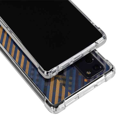 Retro Fall Pattern Galaxy Note20 5G Clear Case