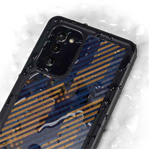 Retro Fall Pattern Galaxy Note20 5G Waterproof Case