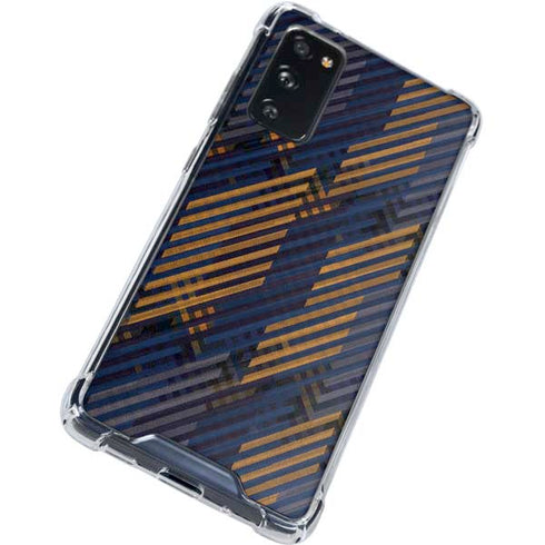 Retro Fall Pattern Galaxy S20 FE Clear Case