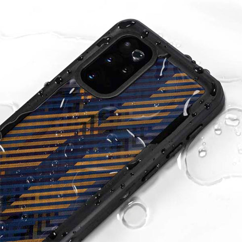 Retro Fall Pattern Galaxy S20 Plus Waterproof Case