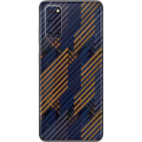 Retro Fall Pattern Galaxy S20 Skin