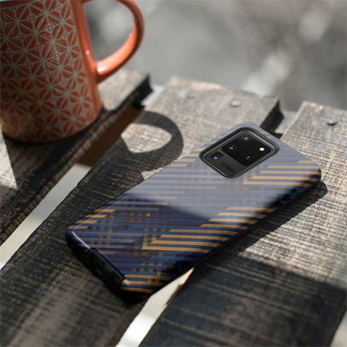 Retro Fall Pattern Galaxy S20 Ultra 5G Pro Case