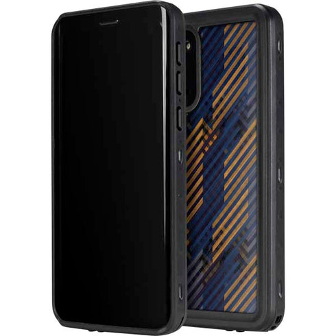 Retro Fall Pattern Galaxy S20 Waterproof Case