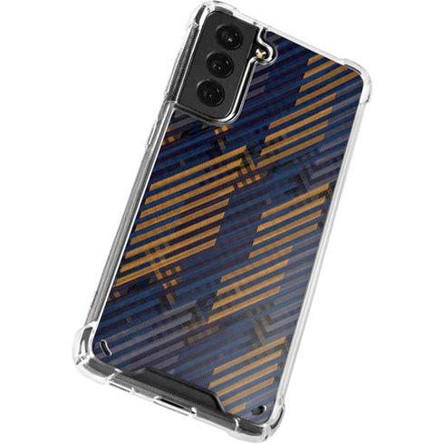 Retro Fall Pattern Galaxy S21 Plus 5G Clear Case