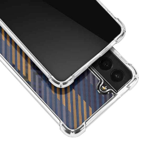 Retro Fall Pattern Galaxy S22 Clear Case