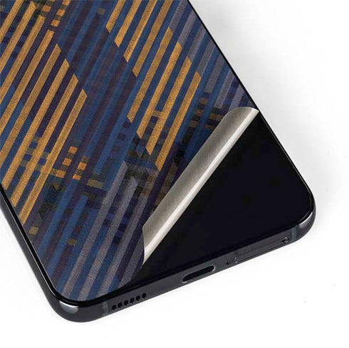 Retro Fall Pattern Galaxy S22 Plus Skin