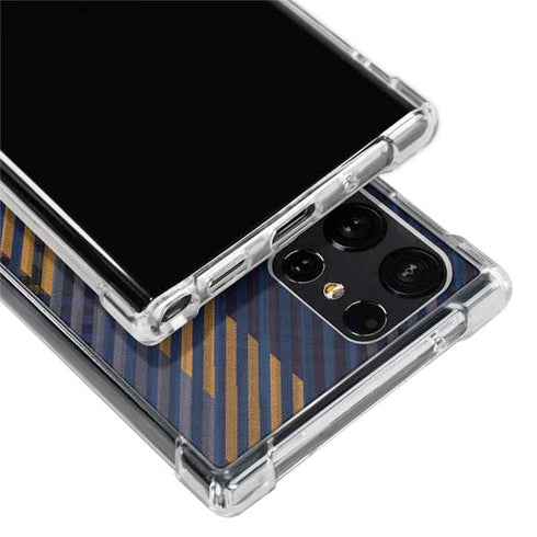 Retro Fall Pattern Galaxy S22 Ultra Clear Case