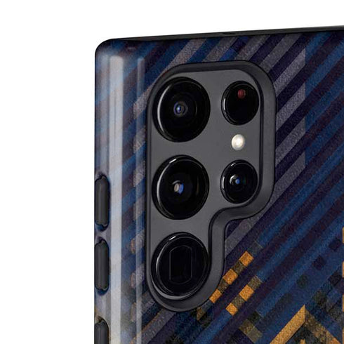Retro Fall Pattern Galaxy S22 Ultra Pro Case
