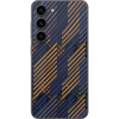 Retro Fall Pattern Galaxy S23 Skin