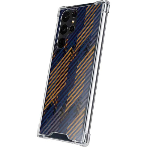 Retro Fall Pattern Galaxy S24 Ultra Clear Case