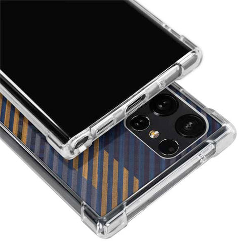 Retro Fall Pattern Galaxy S24 Ultra Clear Case