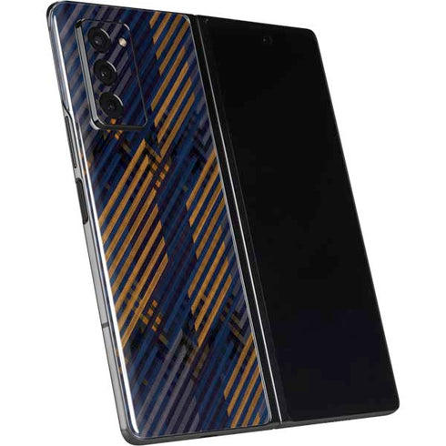 Retro Fall Pattern Galaxy Z Fold2 5G Skin