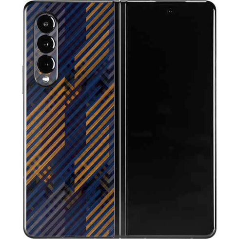Retro Fall Pattern Galaxy Z Fold3 5G Skin