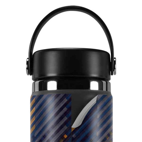 Retro Fall Pattern Hydro Flask 20oz Wide Mouth Skin