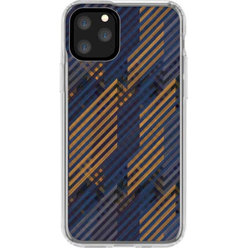 Retro Fall Pattern iPhone 11 Pro Clear Case