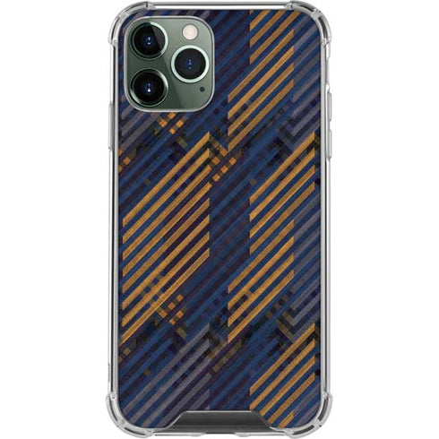 Retro Fall Pattern iPhone 11 Pro Max Clear Case