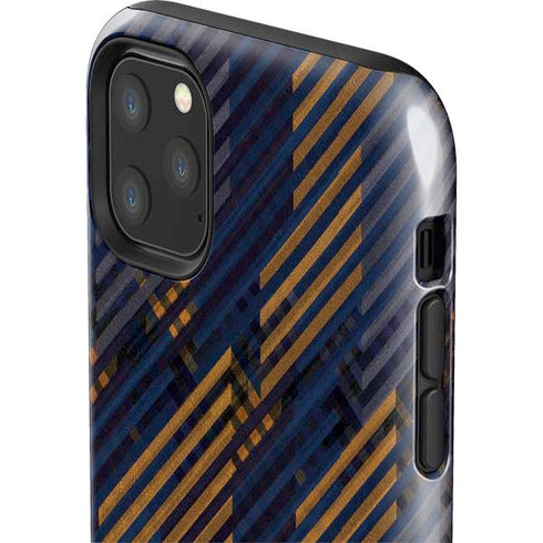 Retro Fall Pattern iPhone 11 Pro Max Impact Case