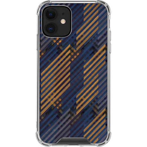 Retro Fall Pattern iPhone 12 Clear Case