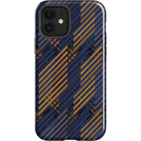 Retro Fall Pattern iPhone 12 Impact Case