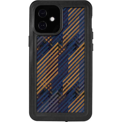 Retro Fall Pattern iPhone 12 Mini Waterproof Case