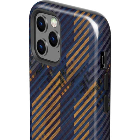 Retro Fall Pattern iPhone 12 Pro Impact Case