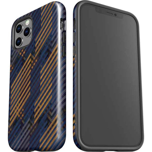 Retro Fall Pattern iPhone 12 Pro Impact Case