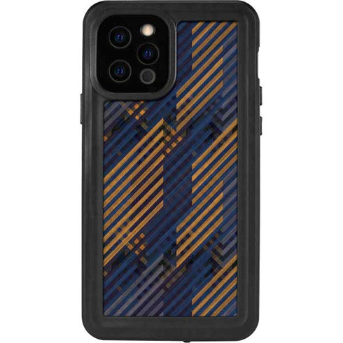 Retro Fall Pattern iPhone 12 Pro Waterproof Case