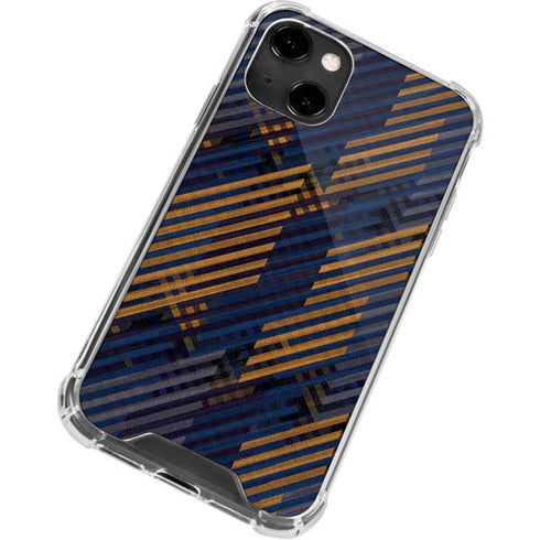Retro Fall Pattern iPhone 13 Clear Case