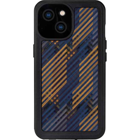 Retro Fall Pattern iPhone 13 Mini Waterproof Case
