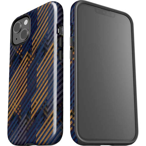 Retro Fall Pattern iPhone 15 Plus Impact Case