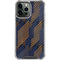 Retro Fall Pattern iPhone 14 Pro Max Clear Case
