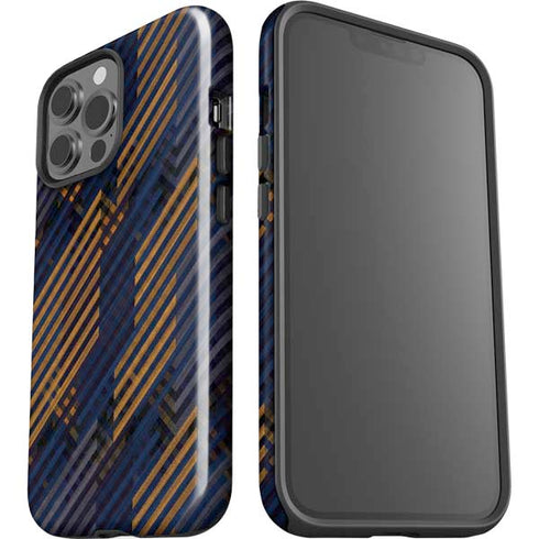 Retro Fall Pattern iPhone 15 Pro Max Impact Case