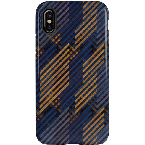 Retro Fall Pattern iPhone X Pro Case